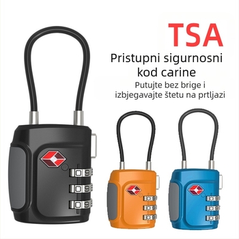 TSA54 lagan za prtljagu od cinkovog legura s brojčanom kombinacijom