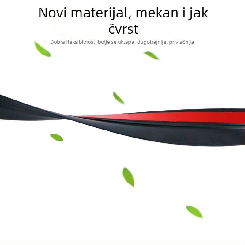 Gumeni brtveni trak za gornji rub prtljažnika, univerzalna kompatibilnost