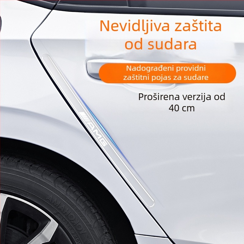 Traka za zaštitu vrata automobila, PVC materijal, univerzalna primjena