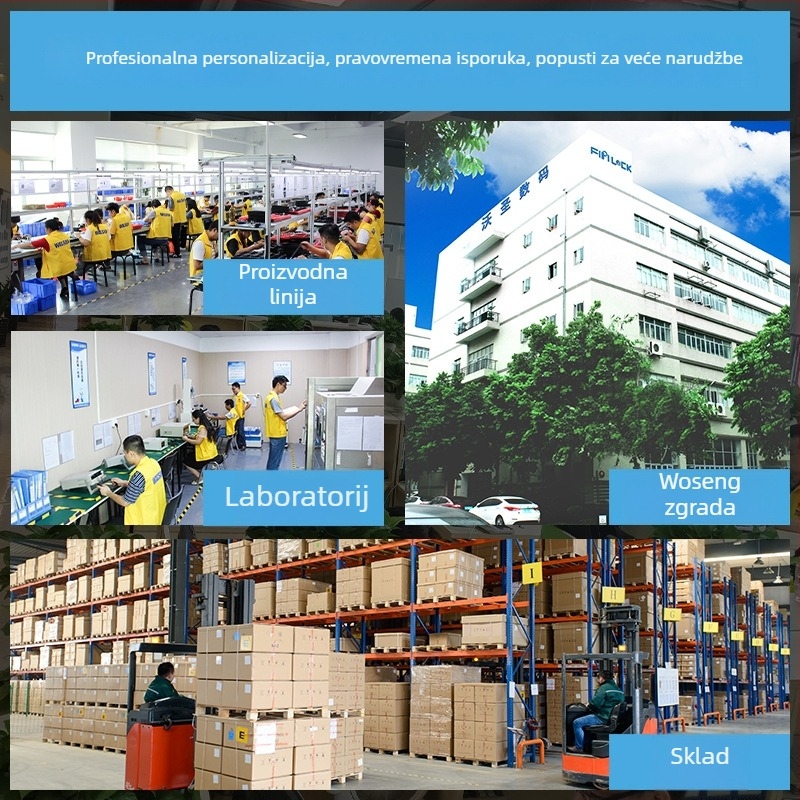 Brava za torbu s otiskom prsta – Fly Locke, cinkog legura + PC, 45 g, tiskani logotip