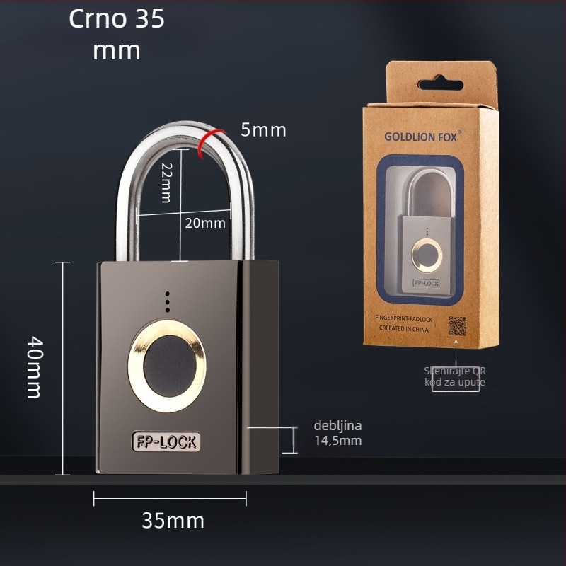 Sailor kućni lokot, model 55, legura čelika, primjena: student, prtljaga, dom, tvornica, kantina, studentski dom