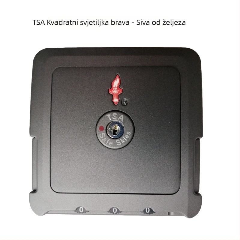 Brava za prtljagu s lozinkom - model 1809#, materijal: plastika