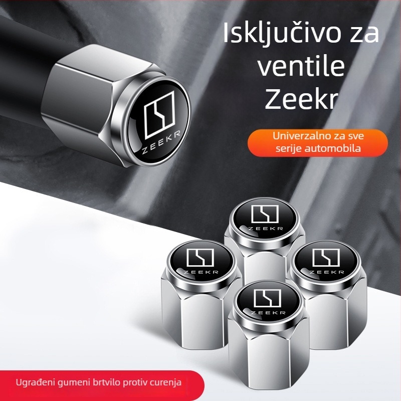 Aluminijska kapica ventila za gume Shadow, britski navoj