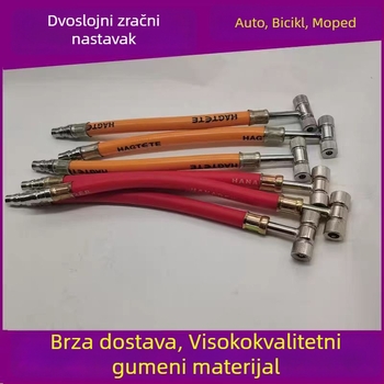 Gumeni ventil za napuhavanje guma, navoja spoj, univerzalna kompatibilnost s automobilima