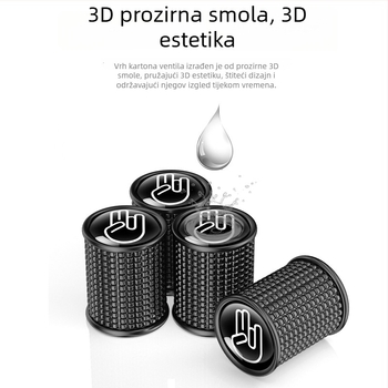 Kapica ventila bez cijevi - bakar, vijčano spajanje, marka YONG XUN, obična jezgra šupljine, universalno za sva vozila