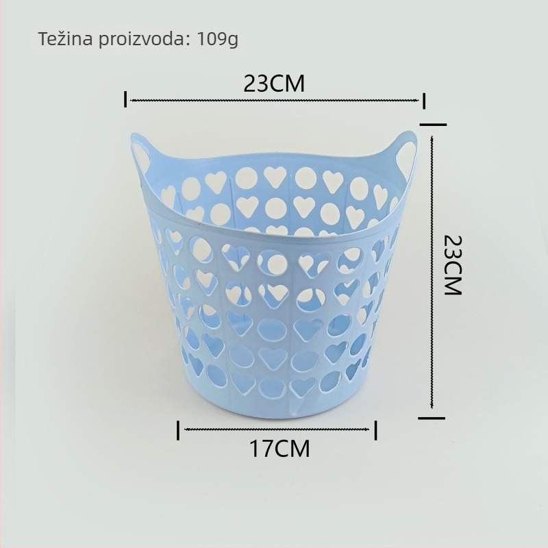Plastični koš za rublje i skladištenje, model W2007, moderan jednostavan stil, lansiran ljeto 2015