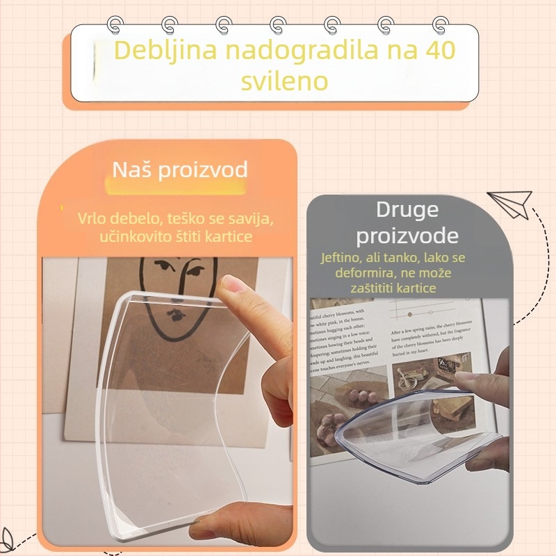 Držač kartica Li cao – silikon i guma, moderni minimalistički stil