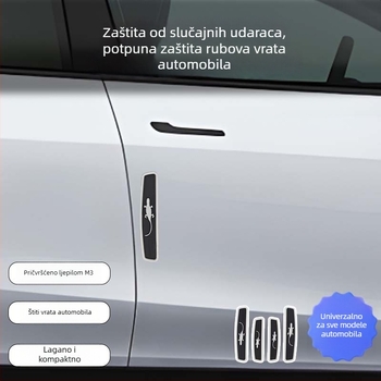 Traka za zaštitu vrata automobila od sudara – silikon, model AC-721, universalni tip, zaštita od ogrebotina