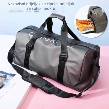 Unisex torba za fitness i putovanje s podjelom mokro-suhim odjeljivanjem, vodootporna i lagana, kapacitet 20–35 L