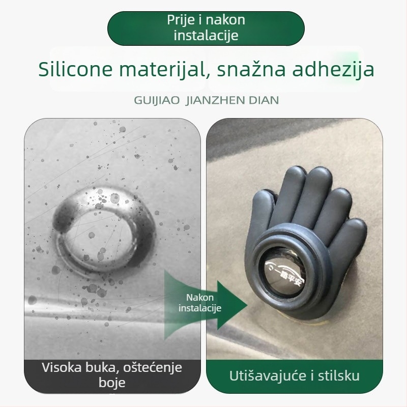 Ugasi Protuključna traka za vrata automobila – silikonska zaštita od udara, univerzalni modeli