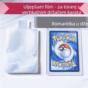 PP futrola za kartice s izvučnim filmom za Pokémon/PTCG i One Piece, unisex, rodno neutralan stil, proljeće 2024, svakodnevna upotreba, neovisna marka