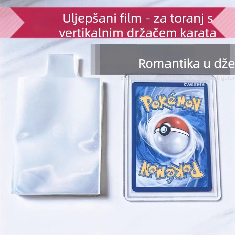 PP futrola za kartice s izvučnim filmom za Pokémon/PTCG i One Piece, unisex, rodno neutralan stil, proljeće 2024, svakodnevna upotreba, neovisna marka