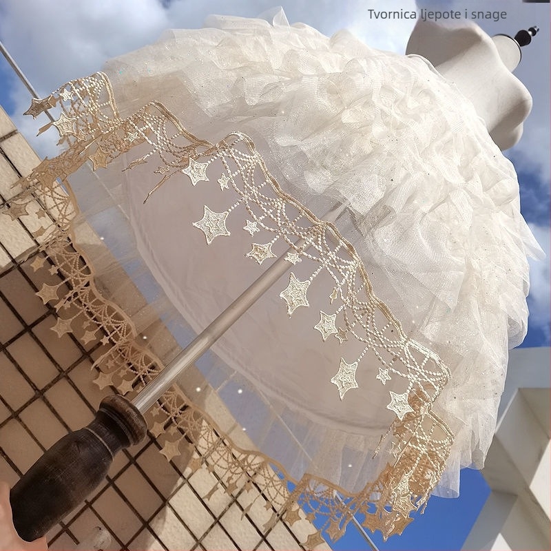 Podrška za suknju Lolita s prilagodljivim kostima od riblje kosti, srednja duljina, svakodnevno nošenje