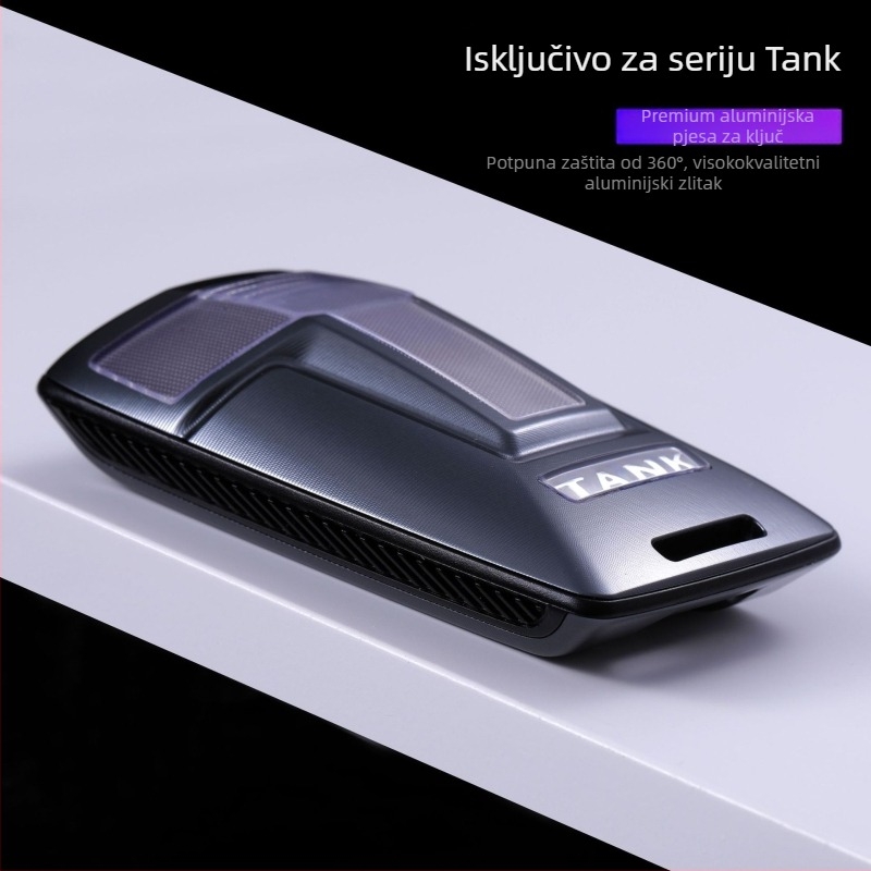 Kutija za ključeve Tank 300/ Tank 500 - GARCHING, aluminijska legura, vrhunski, model J-V, prilagodljiva obrada