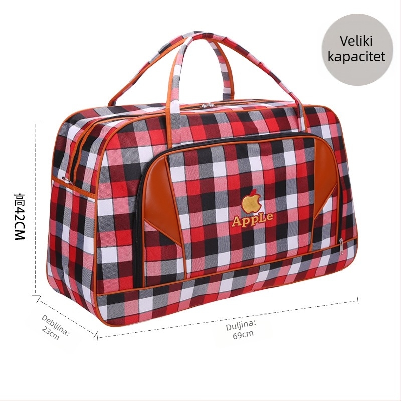 Torba za putovanje velike kapacitete 56–75L, PU koža, vodootporna, protiv krađe, ručno nošenje