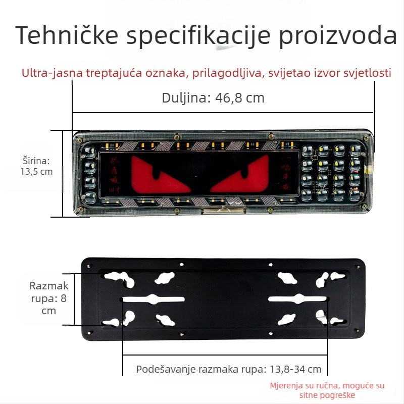 Devil's Eye Steyr King stražnja svjetla 12–24V za kamion i prikolicu