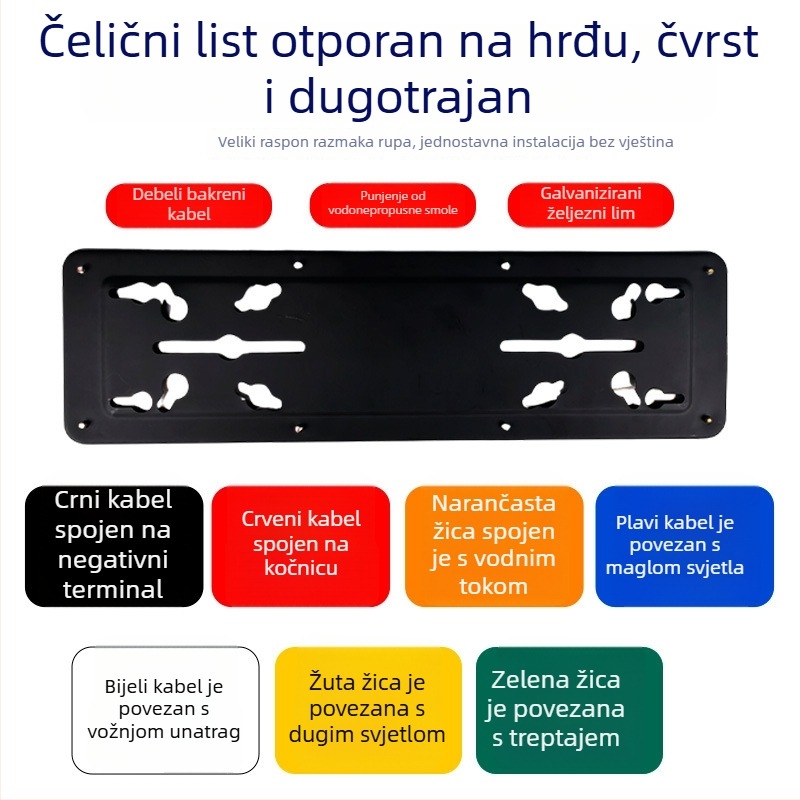 Devil's Eye Steyr King stražnja svjetla 12–24V za kamion i prikolicu