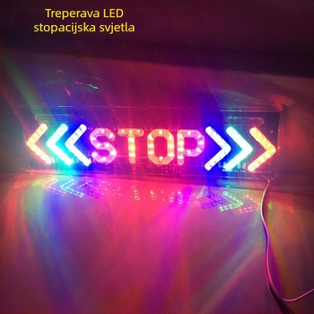 LED stražnje svjetlo za motocikl, 8W, 12V, 5000 lm