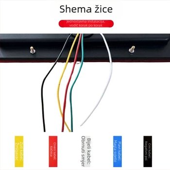LED stražnja svjetla za kamione i univerzalna vozila, Northern Aurora, 12/24V, inženjerska plastika, prilagodljivo