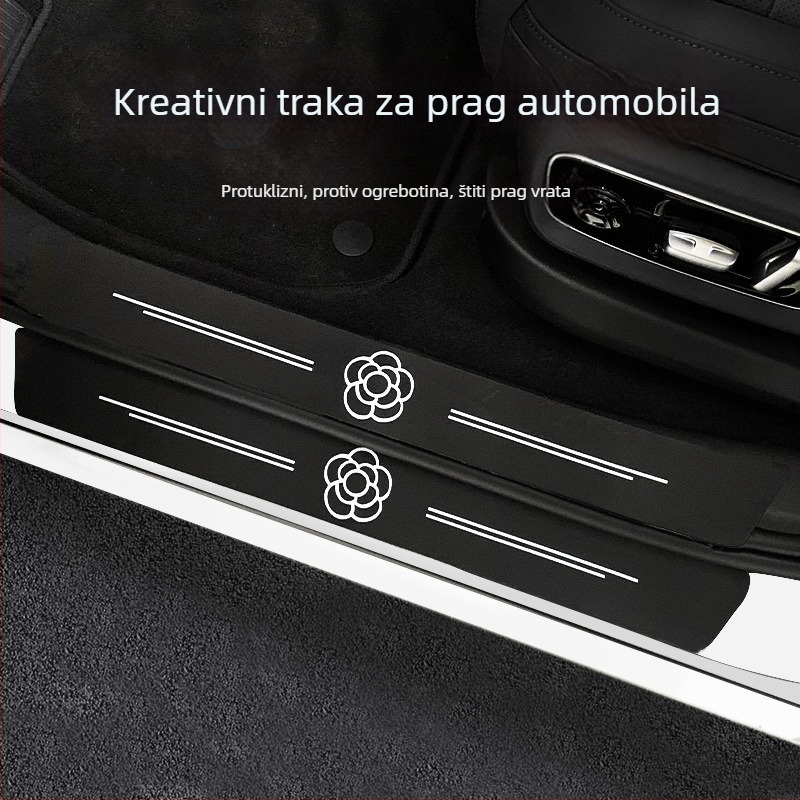 Kožni prag vrata automobila – Camellia leather model, opća namjena, Bosivpwssy