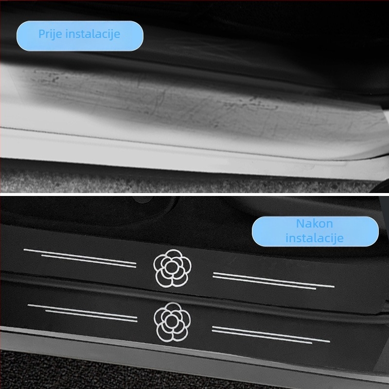 Kožni prag vrata automobila – Camellia leather model, opća namjena, Bosivpwssy