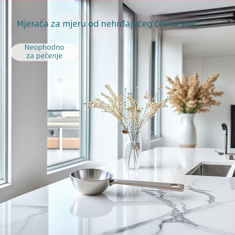 Žlica za mjerenje za pečenje, 15 ml, nehrđajući čelik 304, debeli zrcalni završni sloj