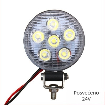 Kamionska LED svjetiljka stražnjeg pogona, kružna 3 inča, bočna i prikolica rasvjeta