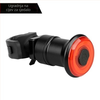 Inteligentna stražnja svjetla za bicikl s USB punjenjem i indukcijskim senzorom, za MTB i cestovne bicikle