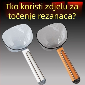 Akrilna žlica za kuhinju, moderni minimalistički stil, završna obrada vodnim poliranjem
