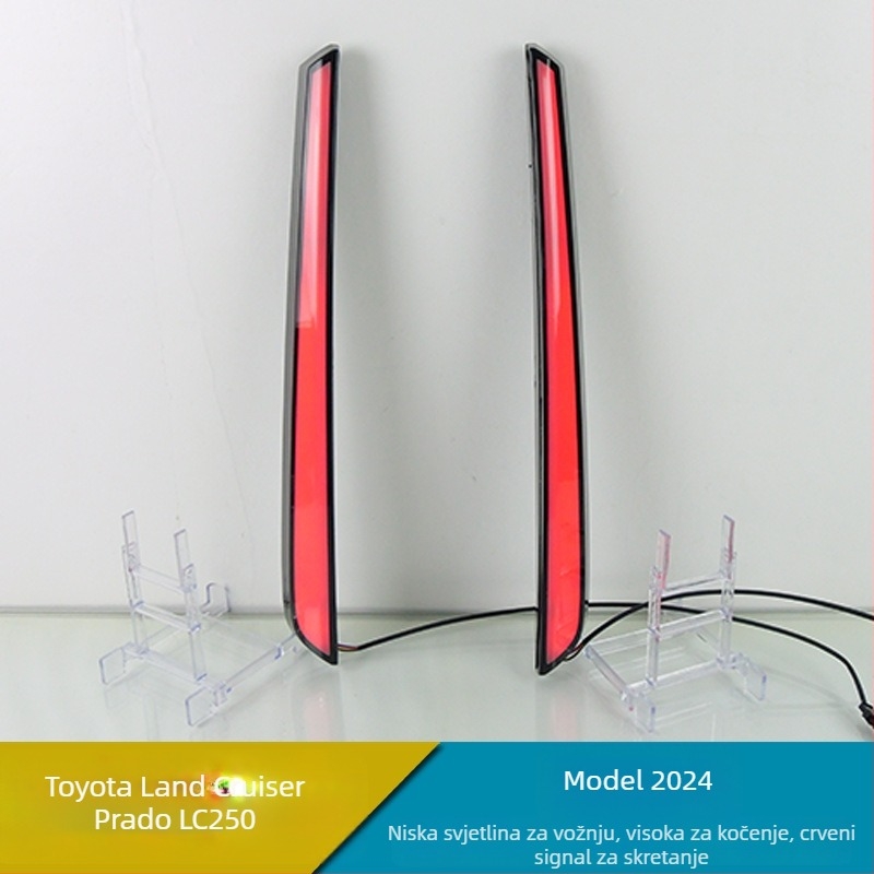 LED svjetla stupova za Toyota Prado LC250 — 0,5 W po lampi, 12–20 V, 3000–8000 K, trajanje >10.000 h