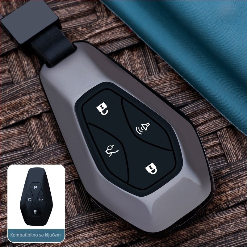 Kryt za ključ ARCFOX Alpha S i BAIC T5 – metalni zaštitni omotač od cinkovog legura, jednostavan dizajn