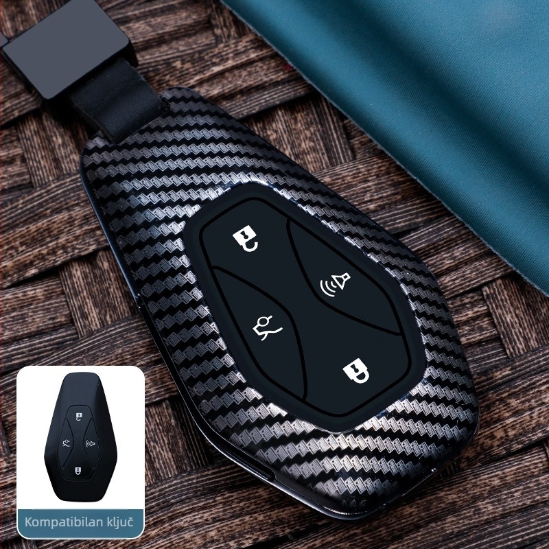 Kryt za ključ ARCFOX Alpha S i BAIC T5 – metalni zaštitni omotač od cinkovog legura, jednostavan dizajn