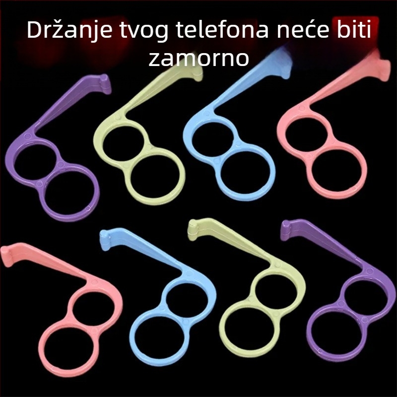 Držač za telefon s prstenom, univerzalna stolna podrška, plastični materijal