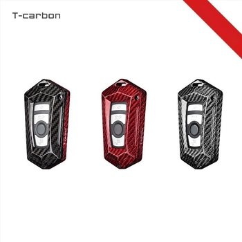 Kućište ključa BMW od karbonskih vlakana i stakloplastike, model CYSXL-BX1005-BMA, marka T-Carbon