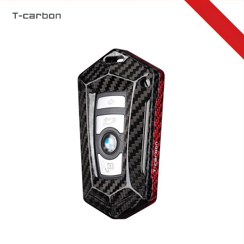 Kućište ključa BMW od karbonskih vlakana i stakloplastike, model CYSXL-BX1005-BMA, marka T-Carbon