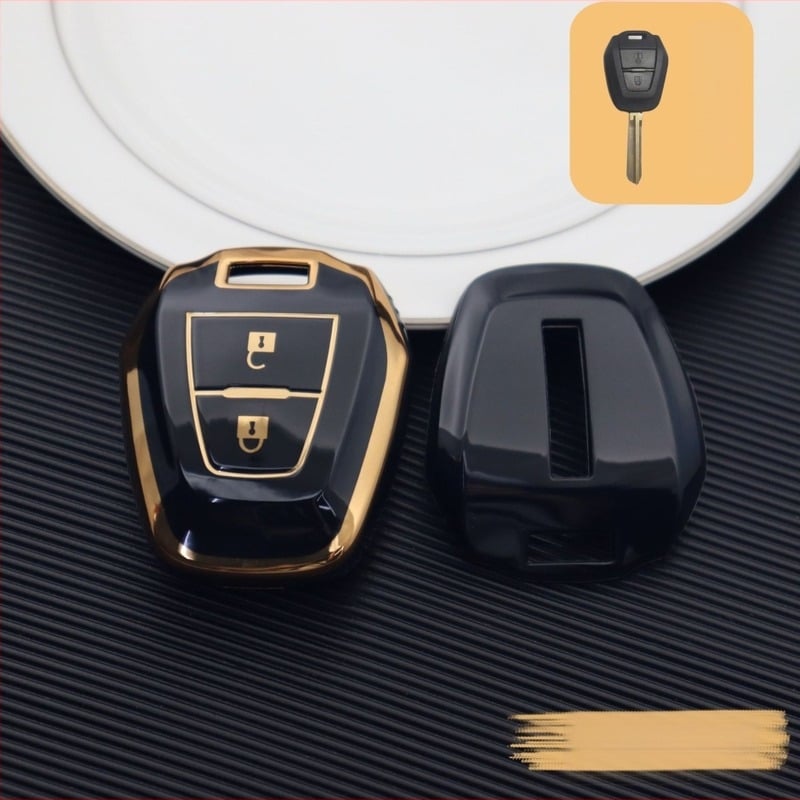 Isuzu kućište ključa za dva ključa, ravna ploča, TPU materijal, kućište daljinskog upravljanja
