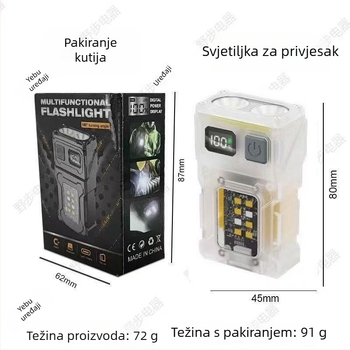 Magnetska LED ručna radna svjetiljka za popravke automobila, ABS kućište, model Dc-08, ≤100 lm