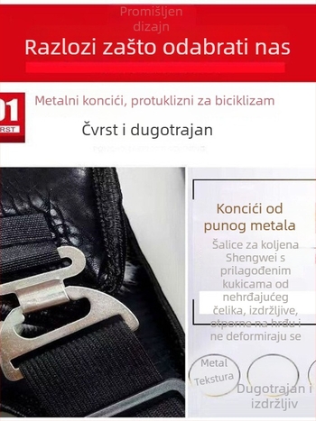 Zaštita koljena za motocikl i električno vozilo - vuneni zimski vjetrootpornji grijani štitnici za koljena, univerzalni, grijanje 16+ sati