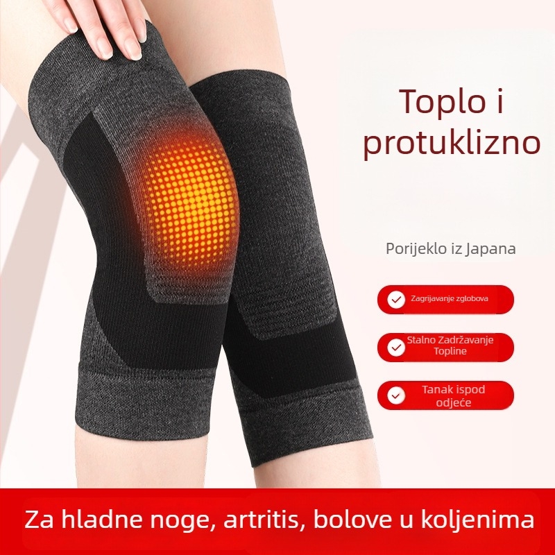 Grafen koljena štitnici za toplinu i stabilnost zglobova, protuklizna zaštita