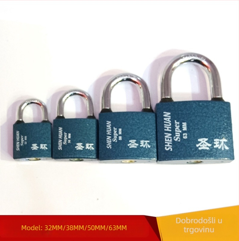 Holy Ring željezni kućni katanć (modeli 32/38/50/63), za prtljagu, ormariće, vrata i kutije