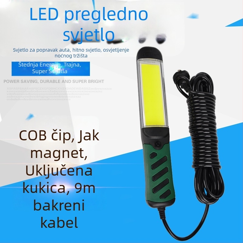 LED radna svjetiljka COB 35W, 220V, magnetna baza, model QY-COB