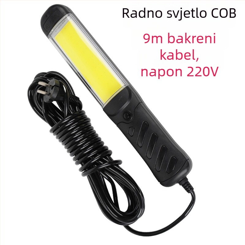 LED radna svjetiljka COB 35W, 220V, magnetna baza, model QY-COB