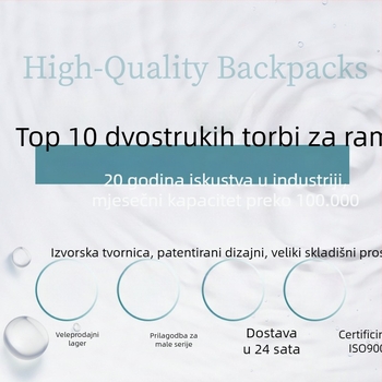 Muški poslovni ruksak — više namjena, velika zapremina 20–35L, vodootporan, protiv krađe, otporan na habanje