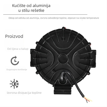 Xuanyi Radna LED svjetiljka za vozila – LED svjetlo od livenog aluminija, 48W, hladno bijela, vijek 5000 h, pogodno za kamione i prikolice