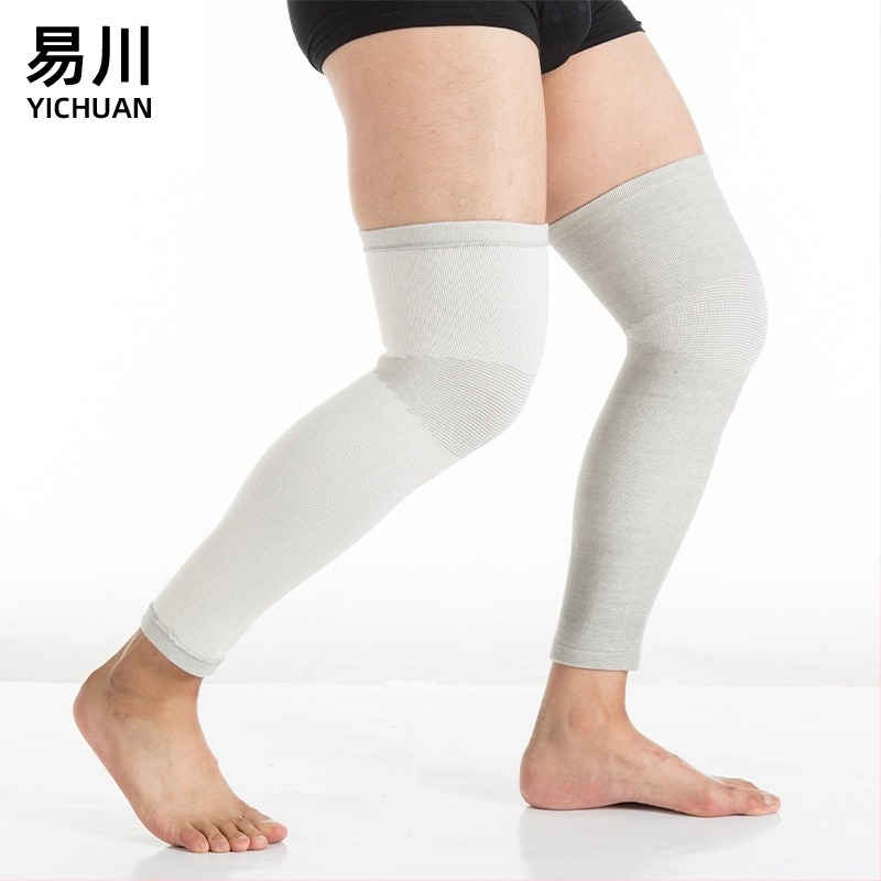 Zaštita koljena s četvorostranošću elastičnosti, bambusov ugljen termalna, za trčanje i fitness, 10 sati grijanja