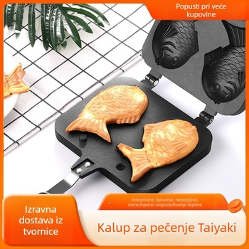 Taiyaki kalup za kućnu upotrebu, dvostrani pleh za pečenje, Chaoyu hardware