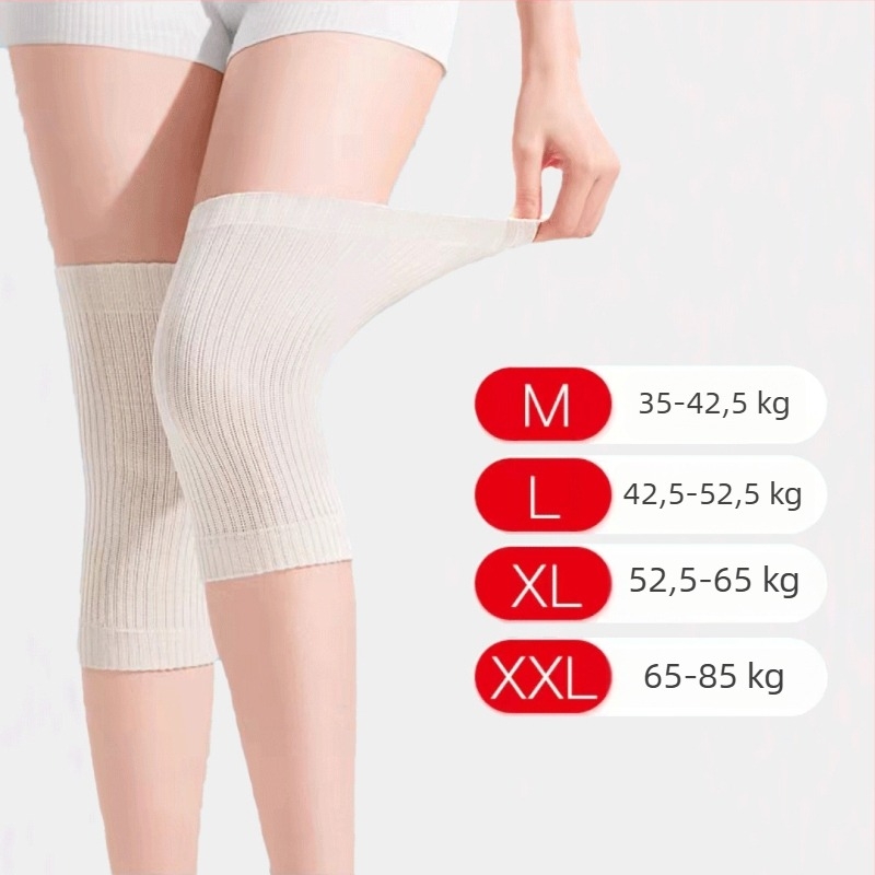 Koljena jastučići od Mulberry Silk za zimu – pleteni zaštitni navlaci za odrasle (Zeamo • Ljeto 2021)