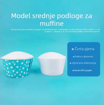 Fan Yi Kalup za pjenu tortu – nepravilnog oblika, PS materijal, kalup za pečenje za praksu pjenu torti