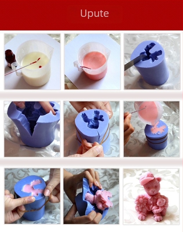 Silikonski okrugli kalup za kolač za božićnu ukrasu jabuka – DIY ukrašavanje, ručni rad, francuski stil