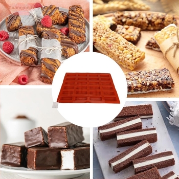 Silikonska forma za čokoladne štapiće; duguljasta forma, neprijanjiva i lako se oslobađa; materijal: silikon; marka Guan De